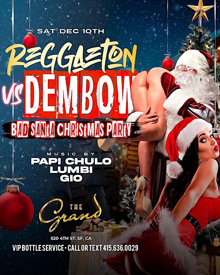 Reggaeton vs Dembow at The Grand Nightclub image