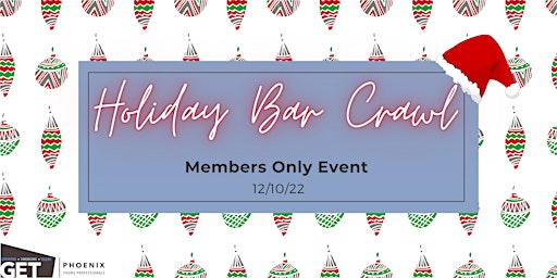 GET Festive | Holiday Member Bar Crawl