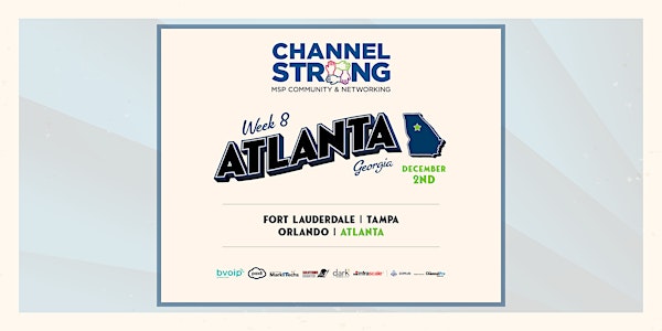 CHANNEL STRONG TOUR | Atlanta, GA