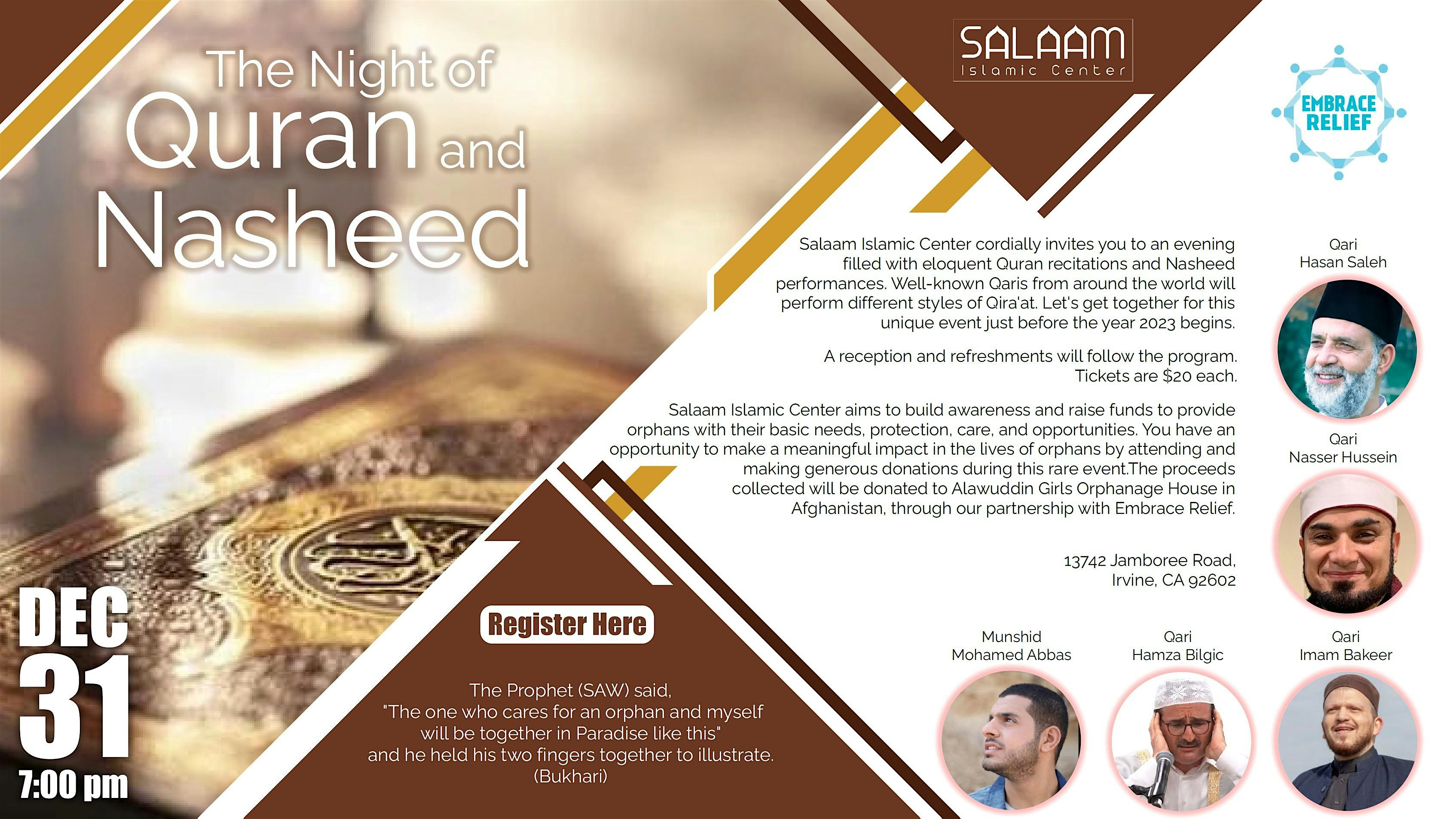 The Night of Quran and Nasheed
