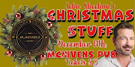 John Sheehan Live - McNiven's Pub
