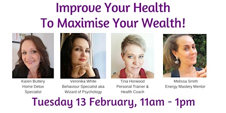 How improving your health can Improve your wealth primary image