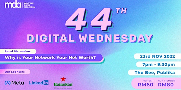 MDA's 44th Digital Wednesday - Why is Your Network is Your Net Worth