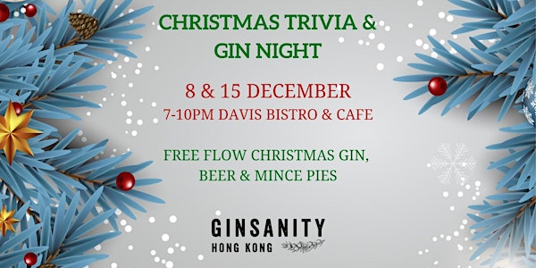 Ginsanity's Christmas Trivia & Gin Night