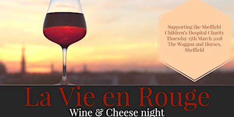 La Vie en Rouge - Wine and Cheese night primary image
