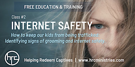Internet Safety: How to keep our kids from being trafficked.