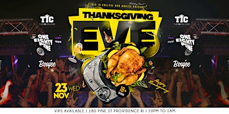 Thanksgiving Eve Party at 180 Pine St