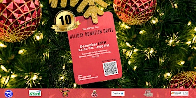 The 10th annual Holiday Donation Drive