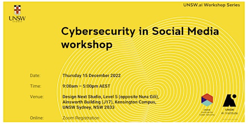Cybersecurity in Social Media workshop