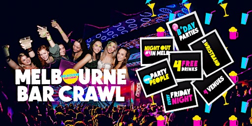 Imagem principal do evento Melbourne Bar Crawl | Friday Night