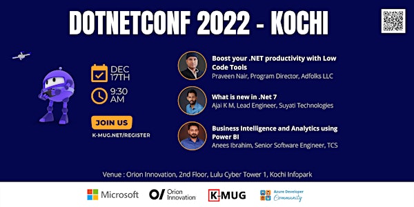 .NET Conf 2022 - Kochi
