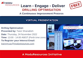 Drilling Optimisation - A Continuous Improvement Process primary image