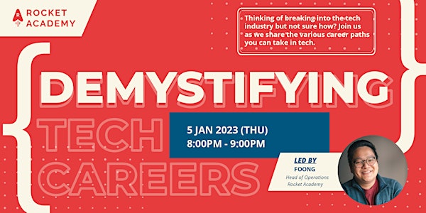 Demystifying Tech Careers - An Introduction to a Career in Tech