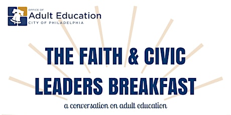 2018 Faith Leaders and Civic Breakfast primary image