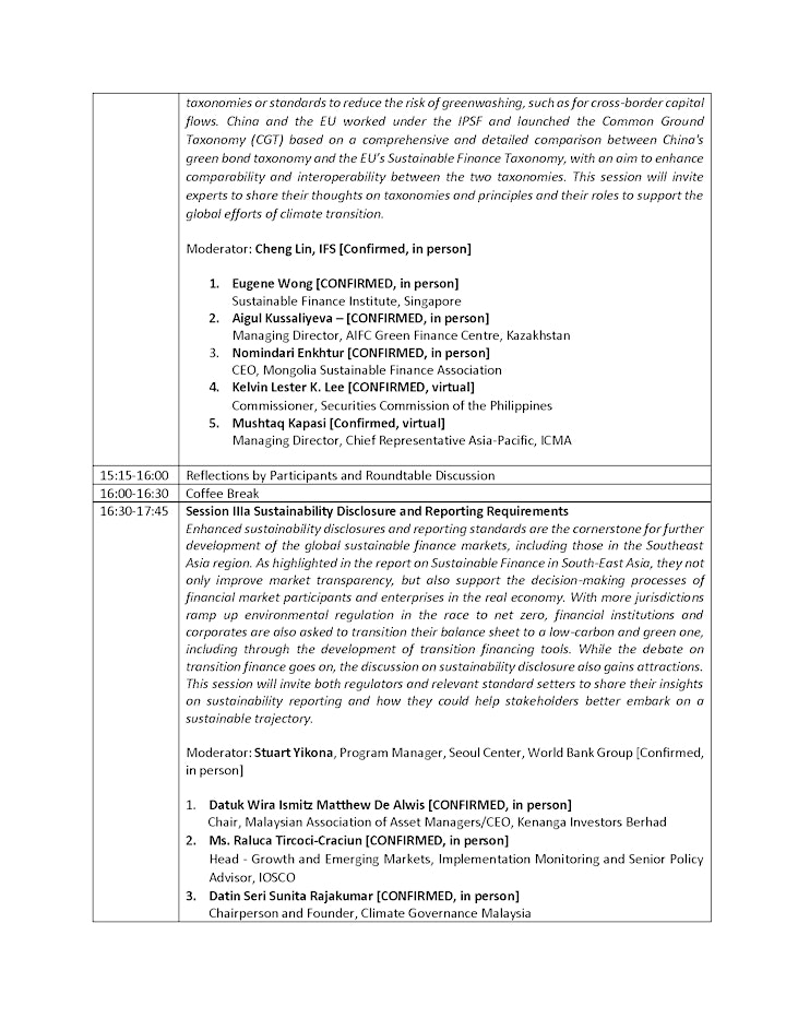 GFLP Event: Scaling up Sustainable Finance in Southeast Asia image