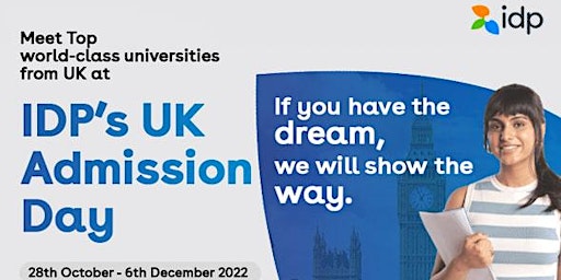 Attend IDP UK Admission Day  in Kochi