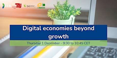 Online event: Digital economies beyond growth