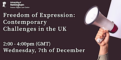 Freedom of Expression - Contemporary Challenges in the UK