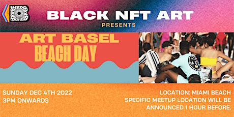 Black NFT Art Beach Meetup primary image