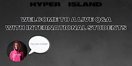 Hyper Island's International Live Q&A