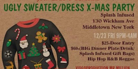 UGLY SWEATER & DRESS XMAS PARTY
