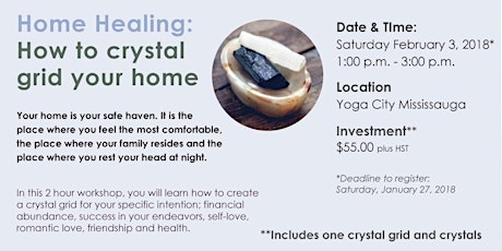 Home Healing: How to crystal grid your home primary image
