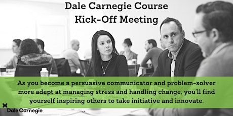 Dale Carnegie Course - Kick-Off - St. Catharines primary image