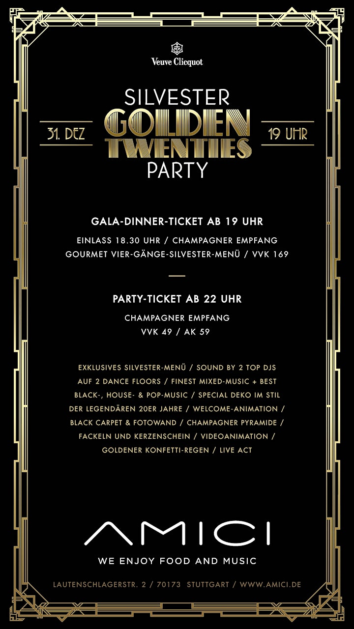 Silvester Golden Twenties Party im Amici: Bild 