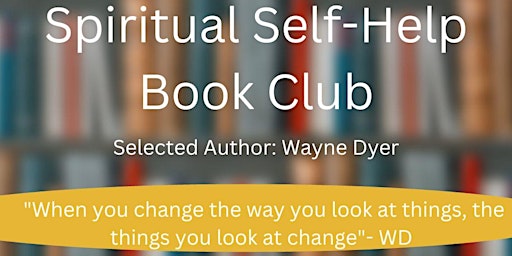 Spiritual Self-Help Book Club Wayne Dyer Winter Series