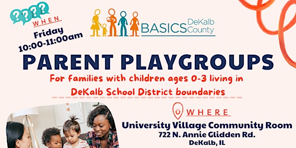 Friday Parent Playgroup