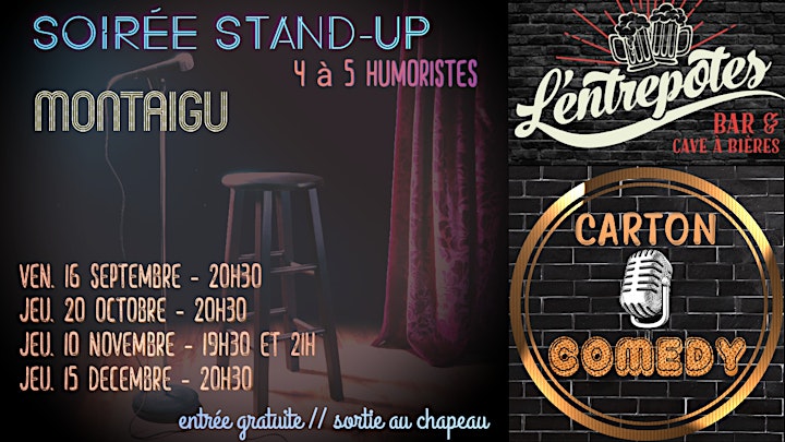 Image pour Carton Comedy Night #75 @ L'Entrepotes (Montaigu - 85) 