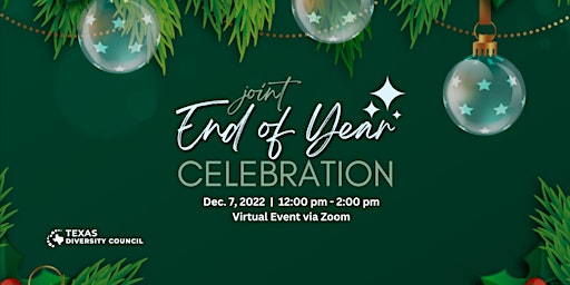 TXDC Joint End of Year Celebration - Navigating Grief During the Holidays