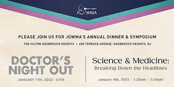 JOWMA Annual Dinner and Symposium