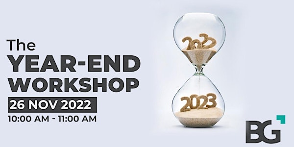 The Year-End Workshop - Nov 26