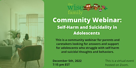 Self-Harm and Suicidality in Adolescents