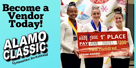 2023 Alamo Classic Gymnastics Invitational - Vendor  Registation