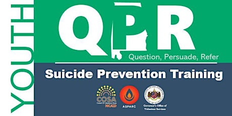 Youth Suicide Prevention QPR Gatekeeper Training