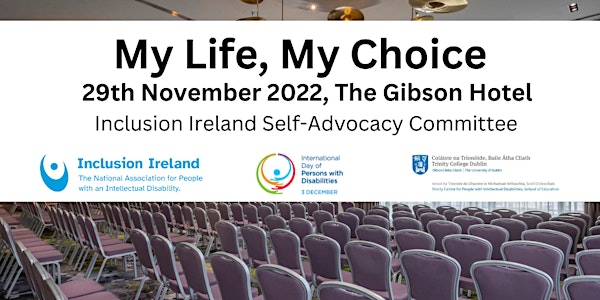 My Life, My Choice: International Day of Persons With Disabilities Event