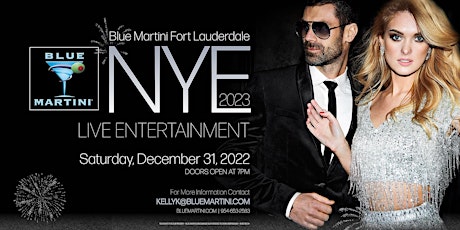 Blue Martini Fort Lauderdale New Year's Eve 2023