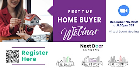 FIRST TIME HOME BUYERS ZOOM CLASS (FREE)