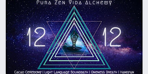 12/12 Serenity Soundbath, Light Language, Conscious Breath & Handpan primary image