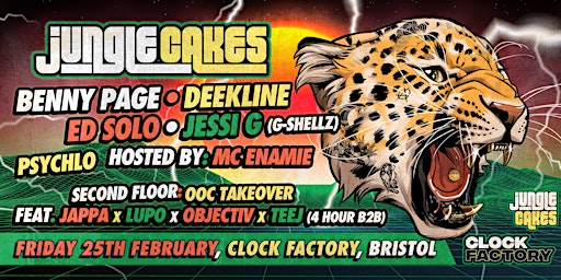 Jungle Cakes • Bristol (The Clock Factory)