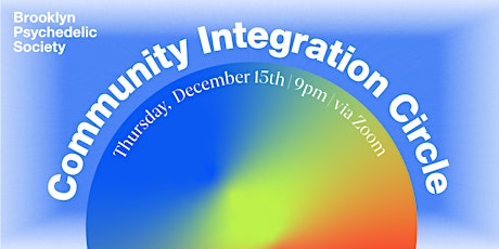 Community Integration Circle (online)