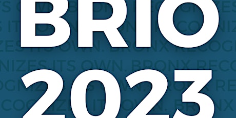 2023 Bronx Recognizes Its Own (BRIO) Info Sessions (IN-PERSON)
