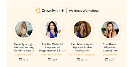 CrowdHealth Community-Powered Wellness Workshops