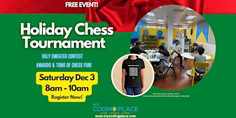 Holiday Chess Tournament Free Event!