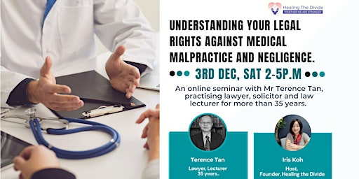 Understanding your legal rights against medical malpractice and negligence