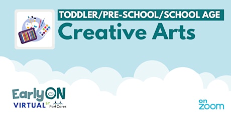Toddler/Pre-School Creative Arts -   Cotton Ball Painting