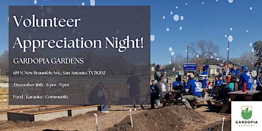 Winter Volunteer Appreciation Night!