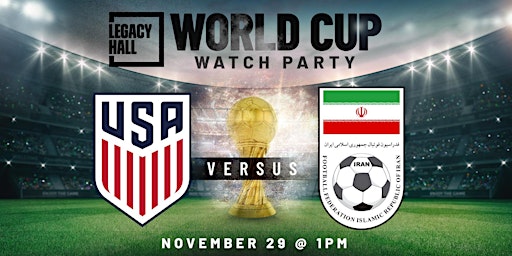World Cup Watch Party: USA vs. Iran